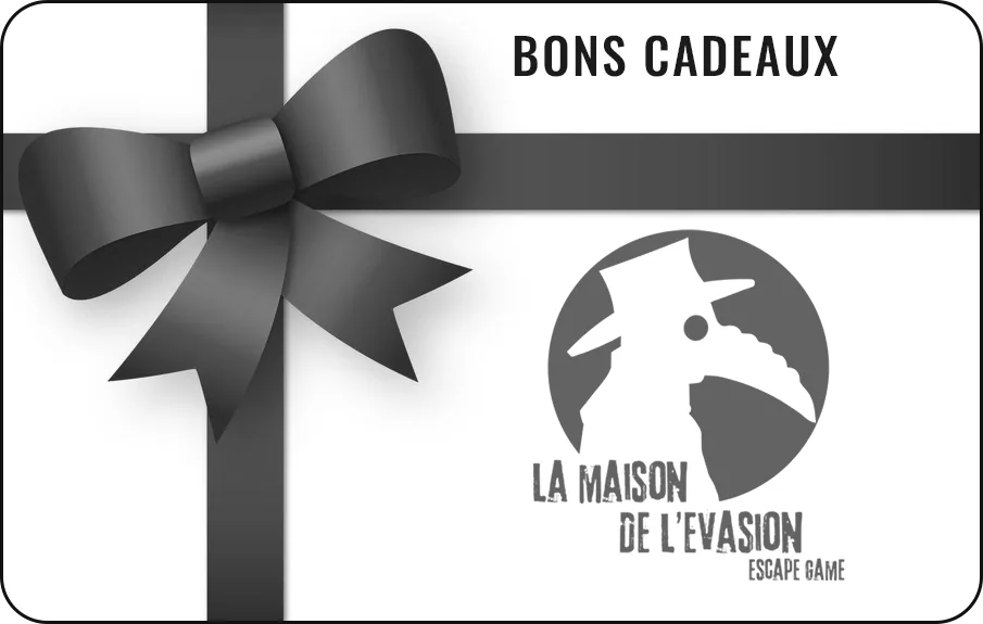 Bon cadeau escape game – La Maison de l’Évasion
